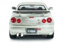 NISSAN Skyline GT-R (BNR34) Z-Tune 1999 Silver - Solido Escala 1:18 (S1804312)
