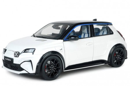 ALPINE A290 GTS 2024 White - Solido Escala 1:18 (S1812604)