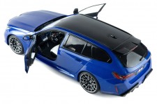 BMW M5 Touring (G99) 2025 Marina Bay Blue - Solido Scale 1:18 (S1814801)