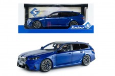 BMW M5 Touring (G99) 2025 Marina Bay Blue - Solido Escala 1:18 (S1814801)