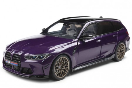 BMW M3 (G81) Touring 2024 Purple Metallic - Solido Scale 1:18 (S1813701)