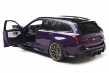 BMW M3 (G81) Touring 2024 Purple Metallic - Solido Scale 1:18 (S1813701)