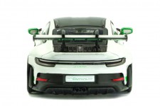 PORSCHE 911 (992) GT3 RS 2023 White / Green - Solido Scale 1:43 (S4314801)