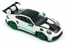 PORSCHE 911 (992) GT3 RS 2023 White / Green - Solido Escala 1:43 (S4314801)