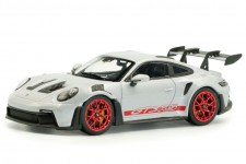 PORSCHE 911 (992) GT3 RS 2023 Ice Grey Metallic - Solido Scale 1:43 (S4314802)
