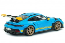 PORSCHE 911 (992) GT3 RS 2023 Riviera Blue - Solido Scale 1:43 (S4314803)