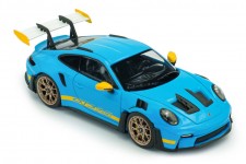 PORSCHE 911 (992) GT3 RS 2023 Riviera Blue - Solido Scale 1:43 (S4314803)