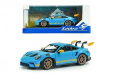 PORSCHE 911 (992) GT3 RS 2023 Riviera Blue - Solido Scale 1:43 (S4314803)