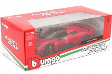 FERRARI F80 2024 Red - Bburago Escala 1:18 (16022R)