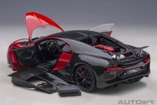 BUGATTI Chiron Sport 2019 Italian Red / Carbon - AutoArt Escala 1:18 (70996)