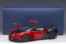 BUGATTI Chiron Sport 2019 Italian Red / Carbon - AutoArt Escala 1:18 (70996)