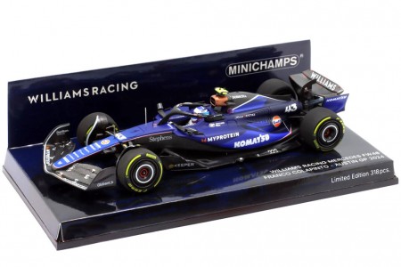 WILLIAMS FW46 GP USA 2024 Franco Colapinto - Minichamps Escala 1:43 (417241943)
