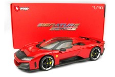 FERRARI F80 2024 Rosso Supercar - Bburago Escala 1:18 (16919)