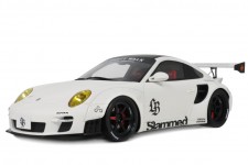 PORSCHE 911 (997) Turbo LB-Works 2024 White - GT Spirit Scale 1:18 (GT958)