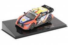 HYUNDAI i20 WRC Rally MonteCarlo 2025 A. Fourmaux / A. Coria - Ixo Escala 1:43 (RAM973A)