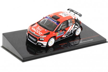 CITROEN C3 Rally2 Ganador Rally MonteCarlo 2025 Y. Rossel / A. Duand - Ixo Escala 1:43 (RAM975A)