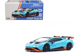 LAMBORGHINI Huracan STO Blue - POP Race Scale 1:64 (PR640110)