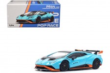 LAMBORGHINI Huracan STO Blue - POP Race Scale 1:64 (PR640110)