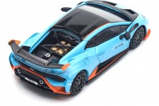 LAMBORGHINI Huracan STO Blue - POP Race Escala 1:64 (PR640110)