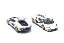 LAMBORGHINI Countach LPI 800-4 White - POP Race Scale 1:64 (PR640117) 