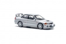 MITSUBISHI Lancer Evo IV Silver Metallic - POP Race Escala 1:64 (PR640140)