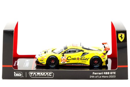 FERRARI 488 GTE 24h LeMans 2023 - Tarmac Works Scale 1:64 (T64-071-23LM57)