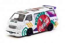 TOYOTA Hilace Wagon Custom Coca-Cola Delivery Van - Tarmac Works Scale 1:64 (T64-078-CC)