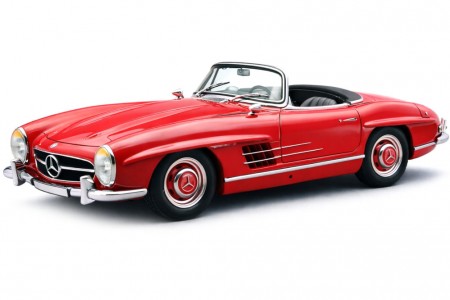 MERCEDES-Benz 300 SL Roadster (W198 II) 1957-1963 Red - CMC Escala 1:18 (M-282)