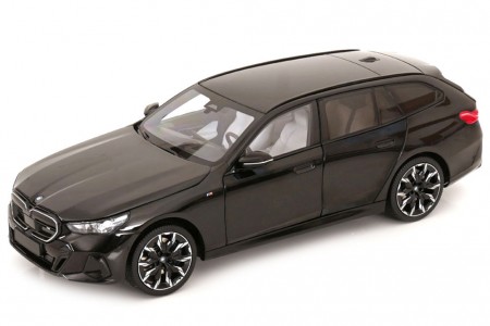 BMW i5 M60 Touring 2024 Black Metallic 2024 - Minichamps Escala 1:18 (110023602)