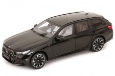 BMW i5 M60 Touring 2024 Black Metallic 2024 - Minichamps Escala 1:18 (110023602)
