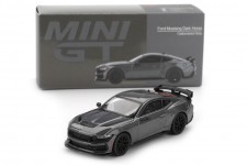 FORD MUSTANG Dark Horse 2024 Carbonized Gray - MiniGT Scale 1:64 (MGT00957L)