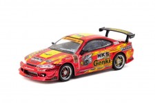 NISSAN HKS Hiper Silvia RS-2 - Tarmac Works Scale 1:64 (T64G-023-HKSRC)