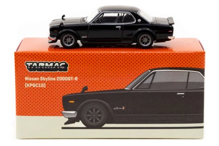 NISSAN Skyline 2000 GT-R (KPGC10) Black Series - Tarmac Works Scale 1:64 (T64G-043-BK-MJ)
