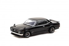 NISSAN Skyline 2000 GT-R (KPGC10) Black Series - Tarmac Works Escala 1:64 (T64G-043-BK-MJ)