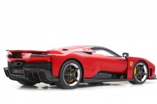 FERRARI F80 Rosso Supercar Llantas Silver/Carbon - BBR Escala 1:18 (P18253H-V)