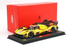 FERRARI 499P Ganador 24h LeMans 2025 Kubica / Ye / Hanson - BBR Scale 1:18 (P18271C)