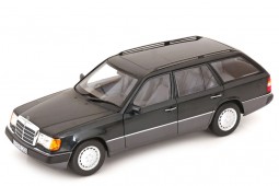 MERCEDES-Benz 300D (S124) Estate 1990 Blue Black/Metallic - Norev Escala 1:18 (183960)
