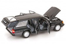 MERCEDES-Benz 300D (S124) Estate 1990 Blue Black/Metallic - Norev Scale 1:18 (183960)