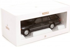 MERCEDES-Benz 300D (S124) Estate 1990 Blue Black/Metallic - Norev Scale 1:18 (183960)