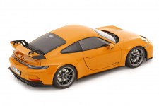 PORSCHE 911 992 GT3 Coupe 2021 Orange - Norev Scale 1:18 (187387)