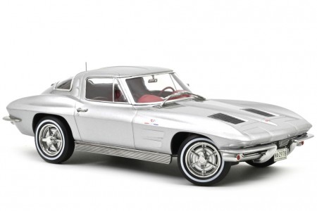 Chevrolet CORVETTE C2 Sting Ray 1963 Sebring Argento - Norev Scale 1:18 (189052)