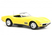 Chevorlet CORVETTE Cabrio 1969 Yellow - Norev Scale 1:18 (189039)