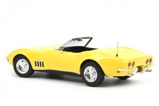 Chevorlet CORVETTE Cabrio 1969 Yellow - Norev Scale 1:18 (189039)
