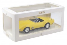 Chevorlet CORVETTE Cabrio 1969 Yellow - Norev Scale 1:18 (189039)