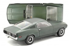 Ford MUSTANG Fastback 1968 Metallic Green - Norev Escala 1:12 (122702)