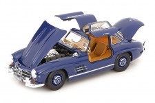 MERCEDES-Benz 300 SL Gullwing 1954 Blue - Norev Scale 1:18 (183852)
