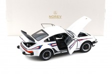 PORSCHE 911 (930) Turbo 3.3 1980 White - Norev Escala 1:18 (187668)