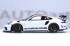 PORSCHE 911 (991 II) GT3 RS Weissach Package 2017 White - AutoArt Escala 1:18 (78176)