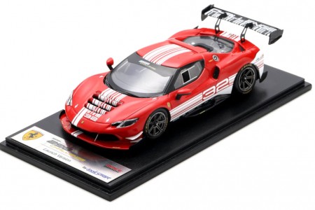 FERRARI 296 GT3 Challenge 2023 Red - LookSmart Scale 1:43 (LSRC181)
