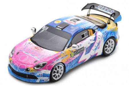ALPINE A110 RGT 3rd Rally Monte Carlo 2025 C. Berard / C. Bernabo - Spark Scale 1:43 (s6897)